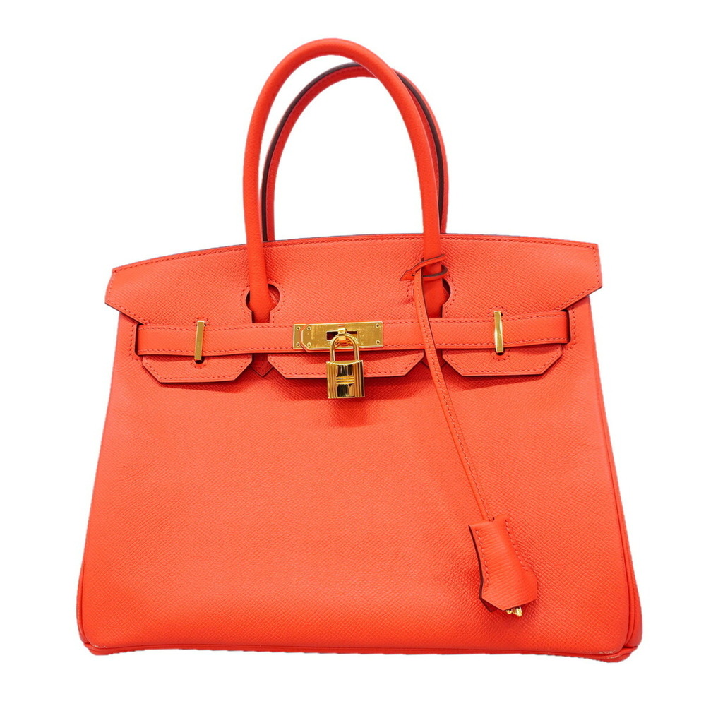 Hermes Birkin 30 Handbag, Veau Epsom Leather, Rose Jaipur, X Stamp, Women's.